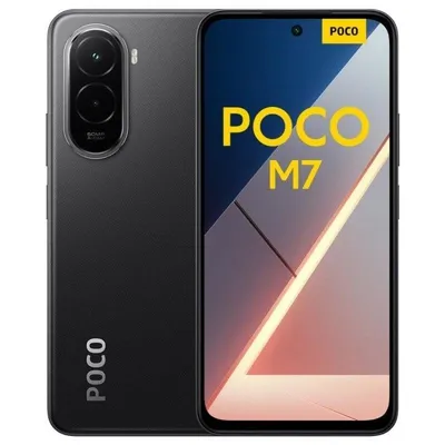 POCO M7 4G 6GB 128GB 6.9" Schwarz