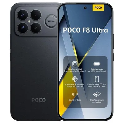 POCO F8 Ultra 5G 12GB 256GB 6.9" Schwarz