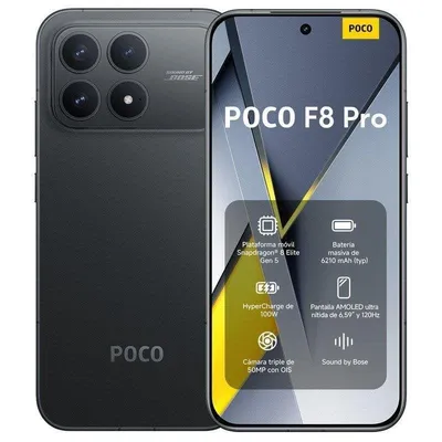 POCO F8 Pro 5G 12GB 512GB 6.59" Schwarz