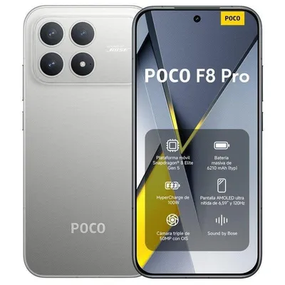 POCO F8 Pro 5G 12GB 512GB 6.59" Titanium Silver