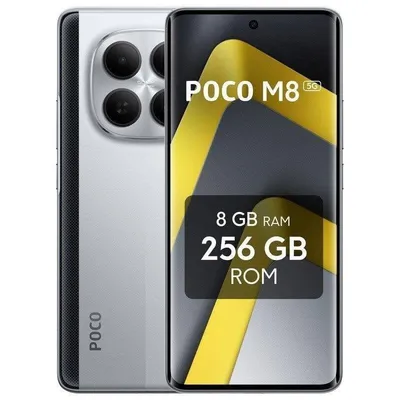 POCO M8 5G 8GB 256GB 6.77" Silber