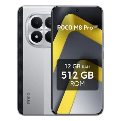 POCO M8 Pro 5G 12GB 512GB 6.83" Silber