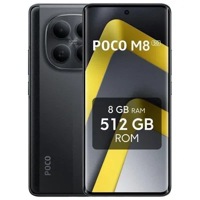 POCO M8 5G 8GB 512GB 6.77" Schwarz
