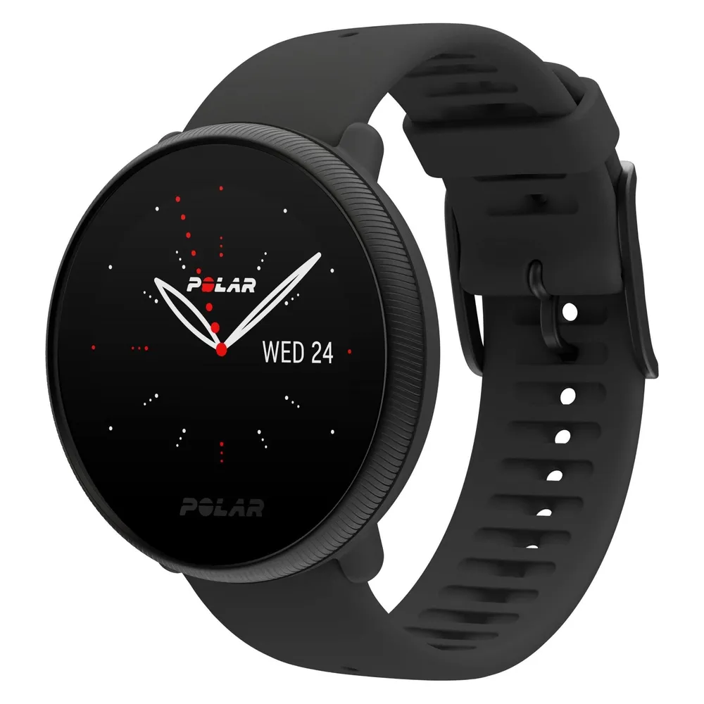 Polar Ignite 2 Bluetooth GPS 43mm TFT Schwarz S/L Wasserdicht bis 30m Herzfrequenzmonitor