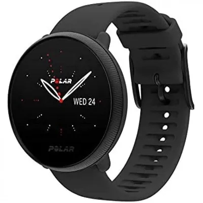 Polar Ignite 2 Bluetooth GPS 43mm TFT Schwarz S/L Wasserdicht bis 30m Herzfrequenzmonitor