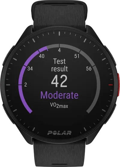 Polar Pacer Schwarz