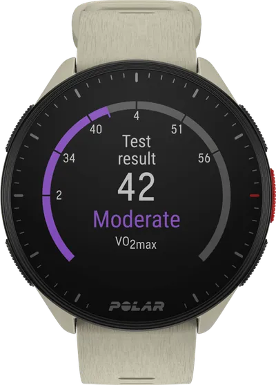 Polar Pacer Weiß