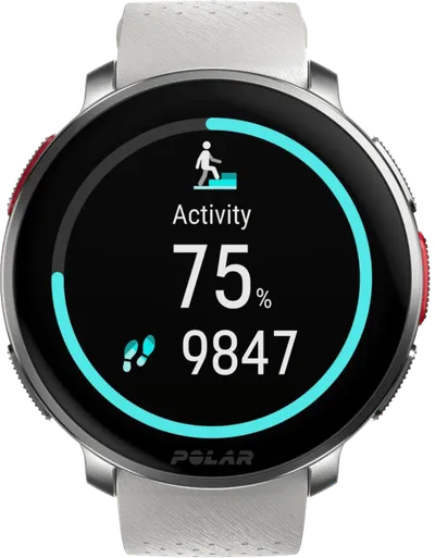 Polar Vantage V3 Silber/Weiß