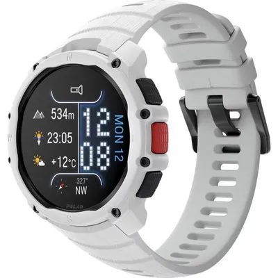 Polar Street X Bluetooth GPS 1,28" Weiß Gehäuse Schwarz S/M Wasserdicht 5 ATM