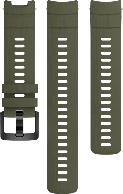Polar Silikonarmband Grün 22 mm S/L
