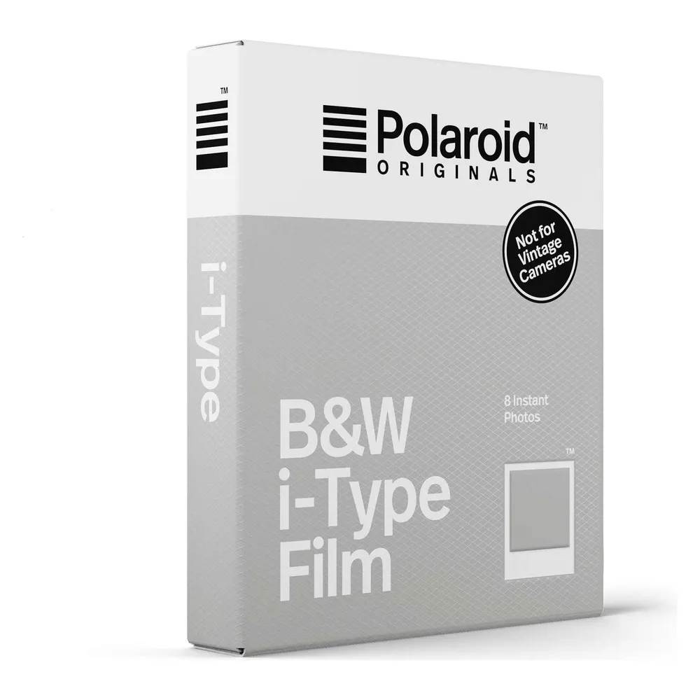 Sofortfilme Polaroid B&W i-Type 8 Stück