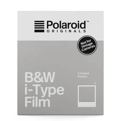 Sofortfilme Polaroid B&W i-Type 8 Stück