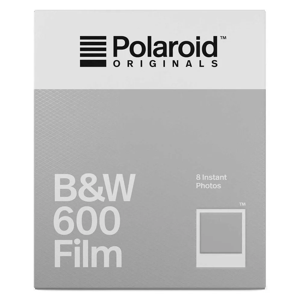 Polaroid 600 Film Schwarzweiß-Sofortbildfilm für Polaroidkameras
