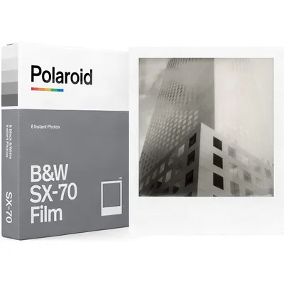 Polaroid 8er-Pack Schwarzweiß-Sofortbildfilme für SX-70