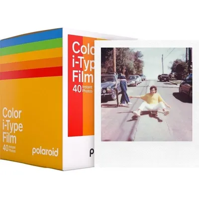 Polaroid Farbfilm i-Type Pack mit 40 Einheiten