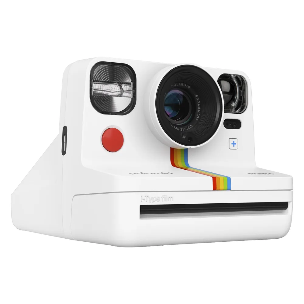 Kamera Sofortbild Polaroid Now+ Gen 2 Blitz Doppelte Belichtung Bluetooth Weiß