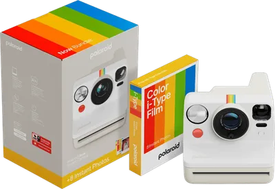 Polaroid Now 3 Weiß + Color Film (8 Stück)
