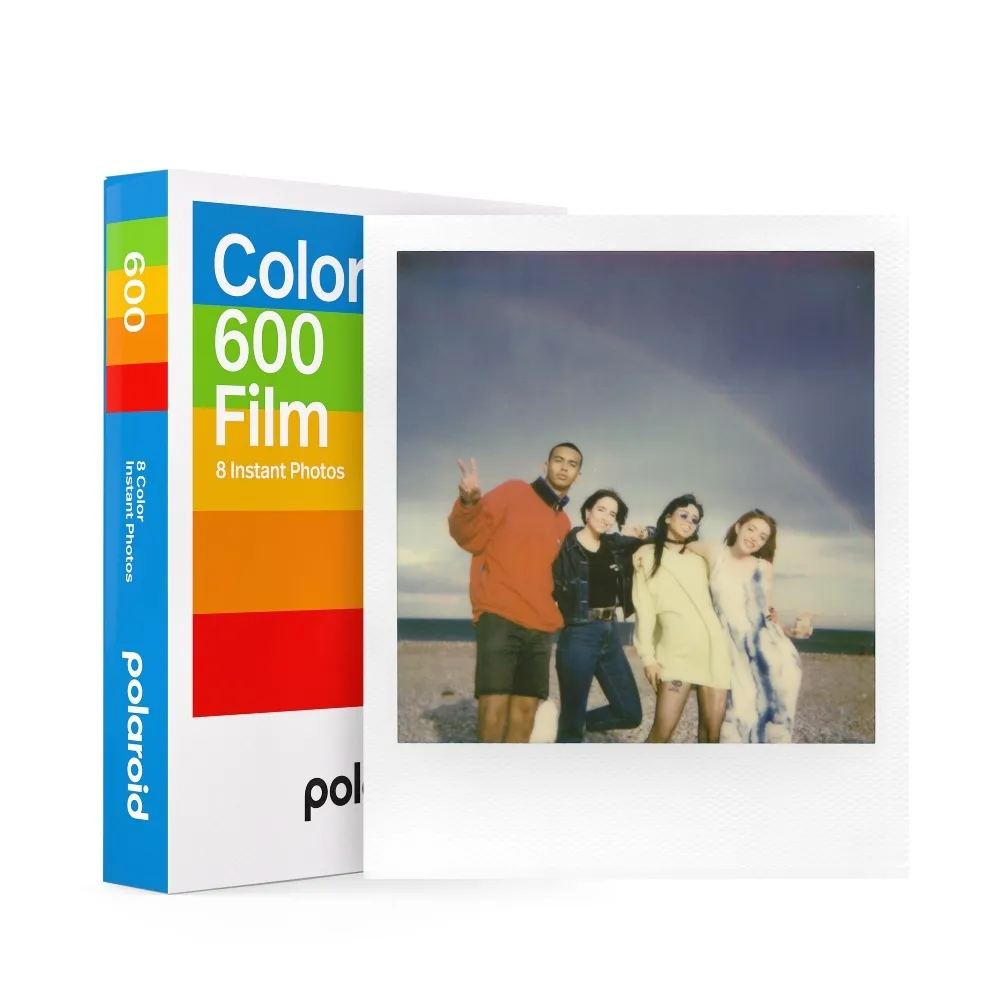 Polariod 600 Farblicher Sofortbildfilm 8x, Mehrfarbig, 1er-Pack