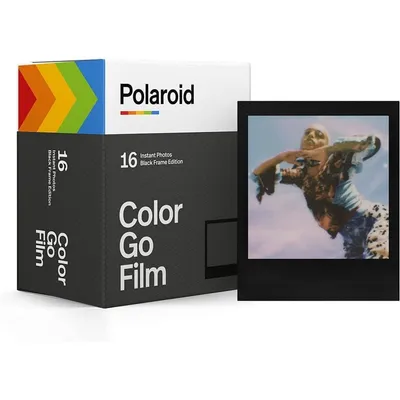 Polaroid Go Farbfilm Doppelpack Black Frame Edition für Polaroid Go