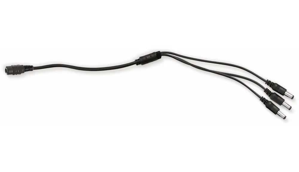 Stromversorgungs-Verteilerkabel, 3-fach, 12 V-, 0,35 m