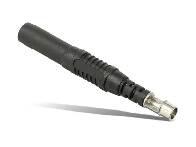 4 mm Labor-Sicherheitsstecker, CAT II, schwarz