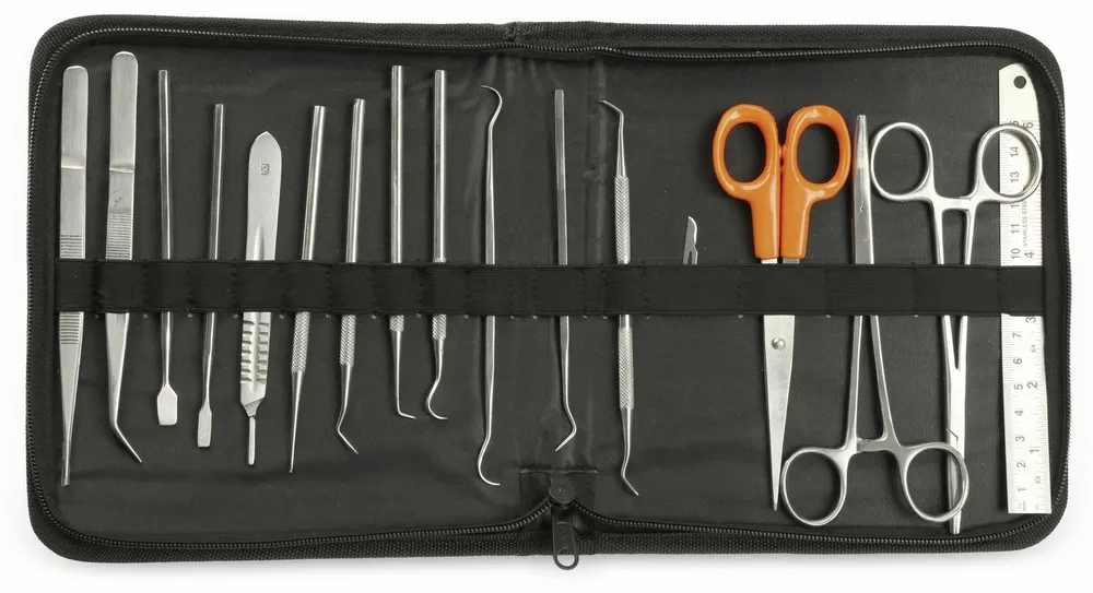 Feinwerkzeug Set, 17-teilig, Edelstahl