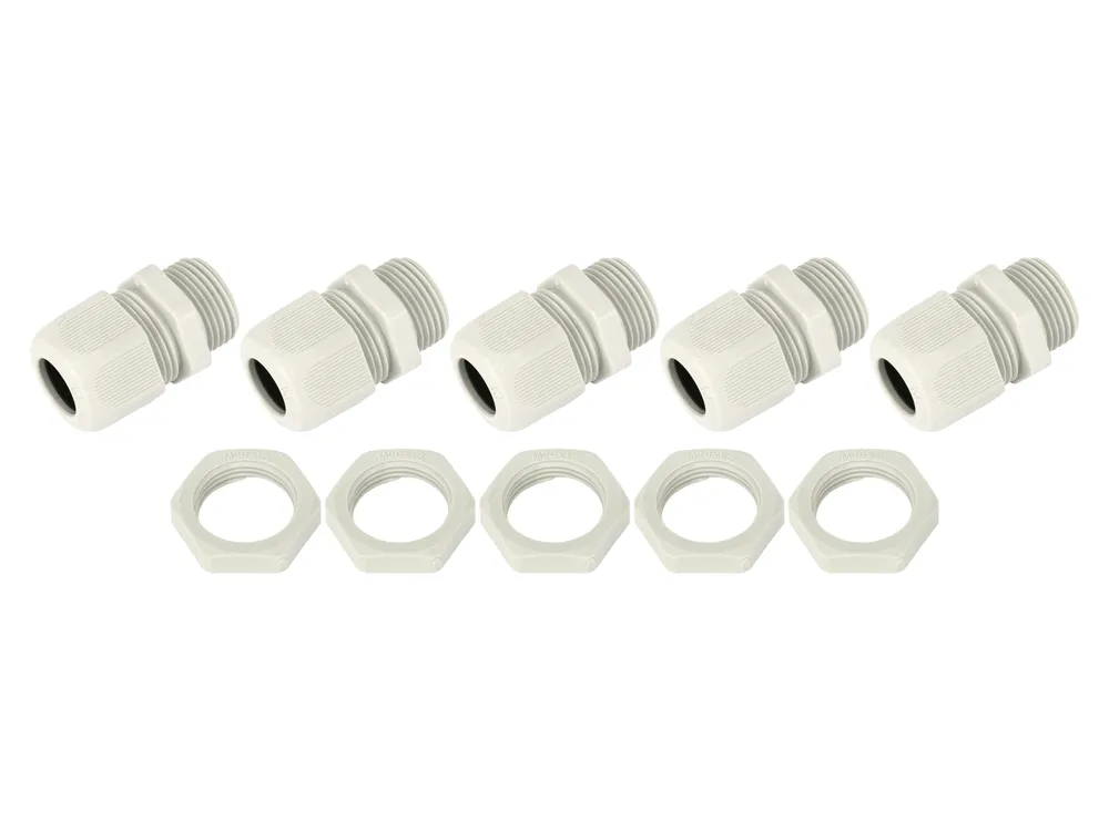 Kabelverschraubungs-Set, M20, 10-teilig