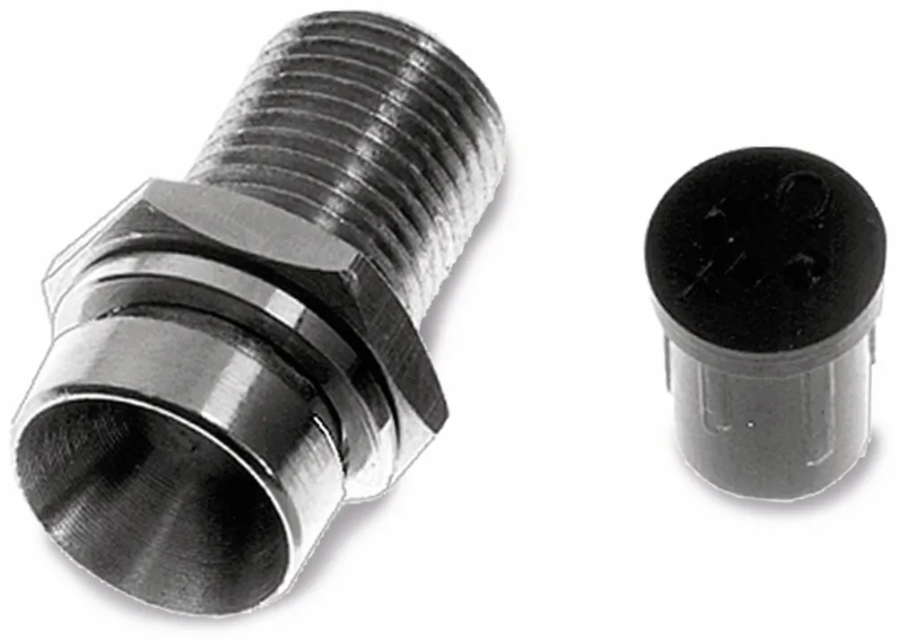 LED Fassung, 3 mm, Nickel, versenkt