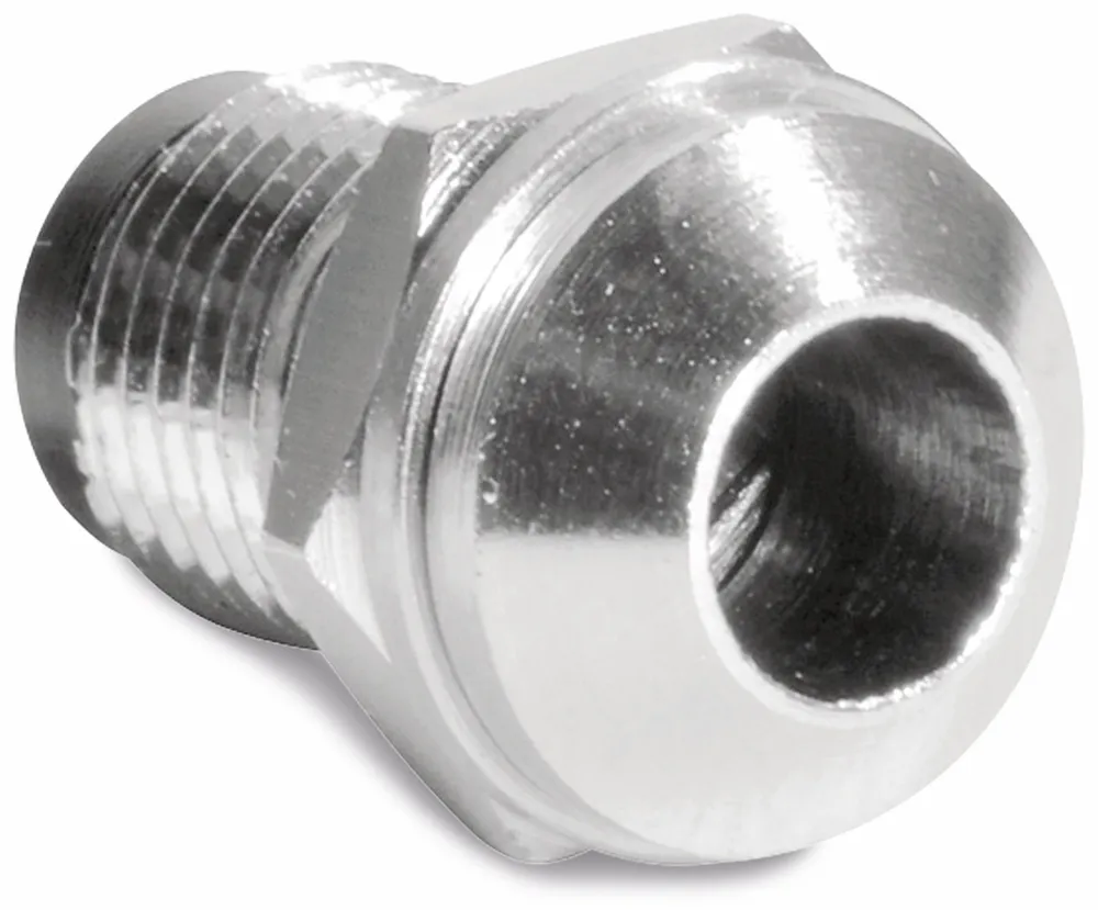 LED Fassung, 5 mm, Nickel, erhöht