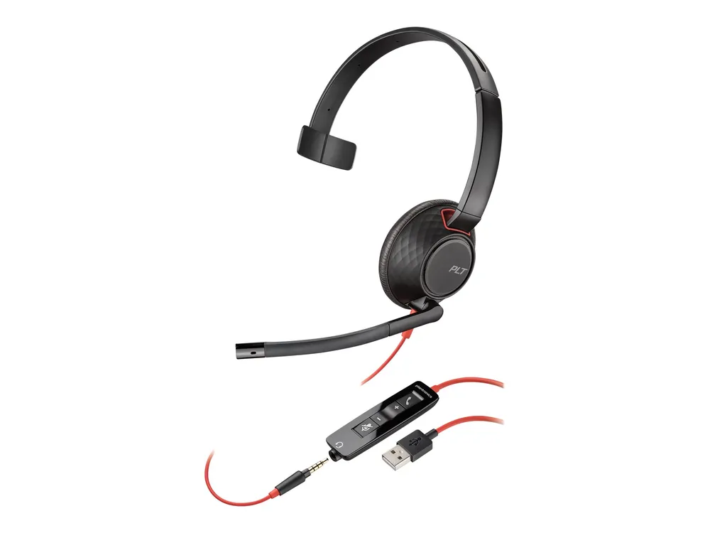Poly Blackwire C5210 USB-A | 207577-201 | 5200 Series - Headset