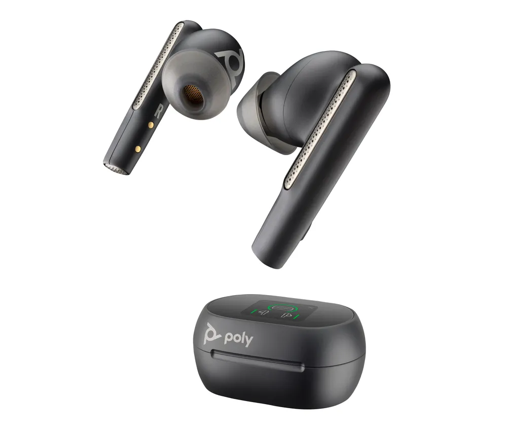 Poly Voyager Free 60+ | 216066-02 | True Wireless-Kopfhörer mit Mikrofon