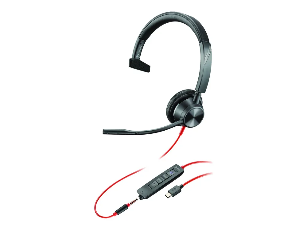 Poly HP Poly Blackwire 3315-M | 76j15aa | Blackwire 3300 series