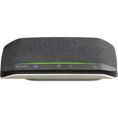 Tragbares Konferenz-Freisprechtelefon Poly Sync-10 mit USB-C, Silber