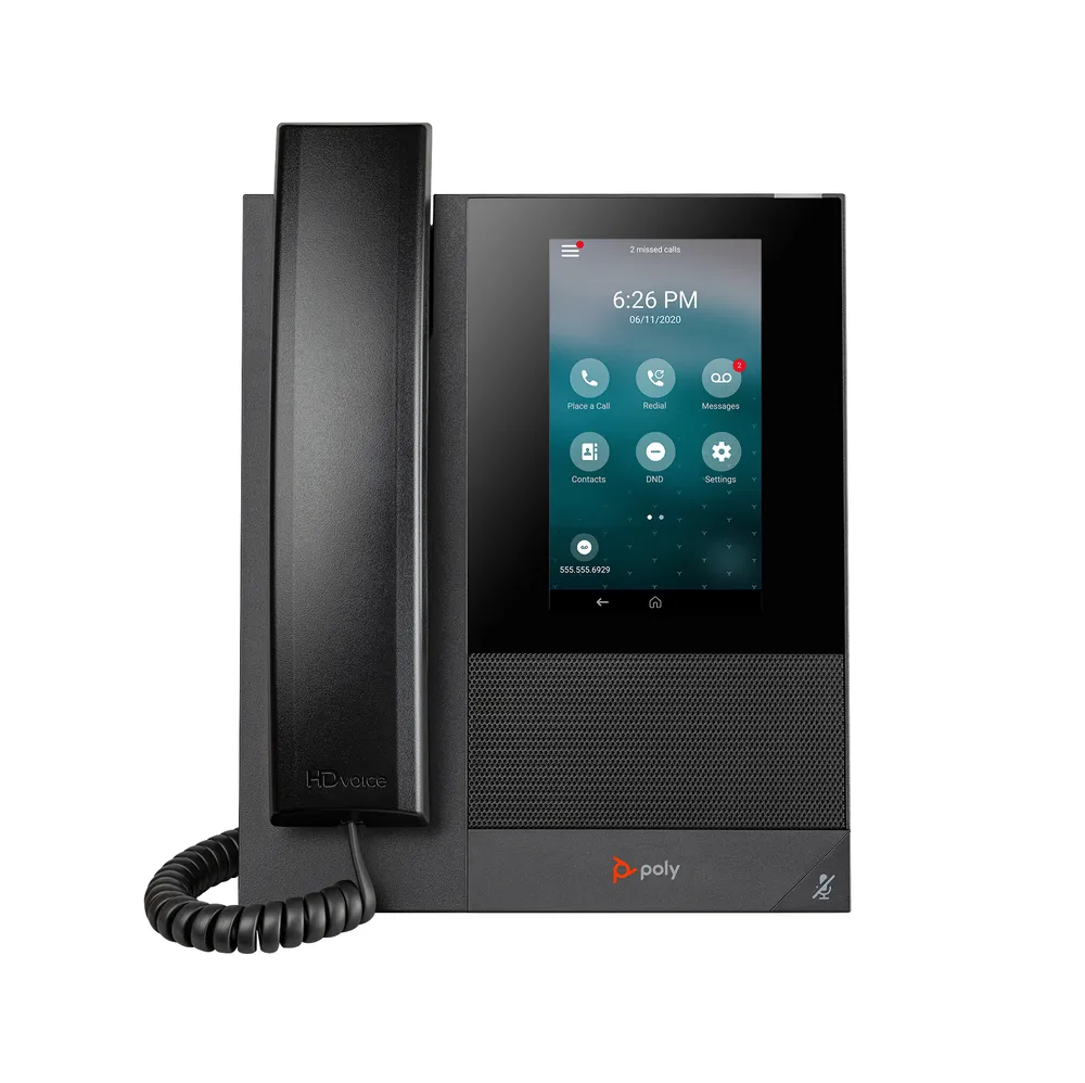 IP-Telefon Poly CCX 400 Touchscreen Farbe PoE Android 12