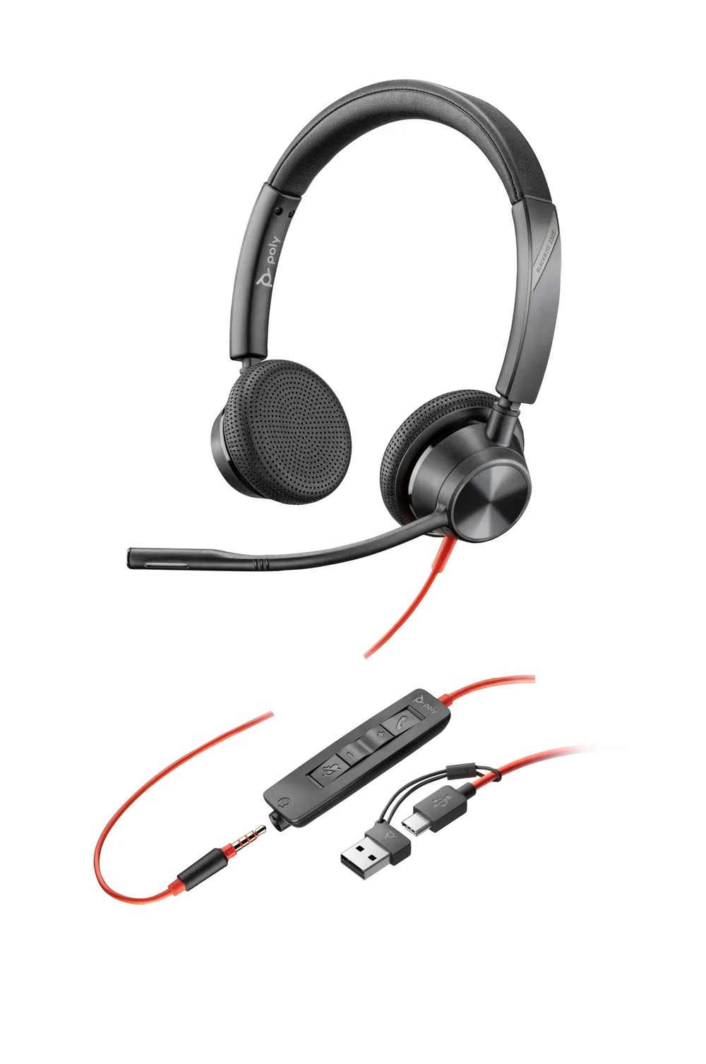 Poly HP Poly Blackwire 3325 | 8x221aa | Blackwire 3300 series