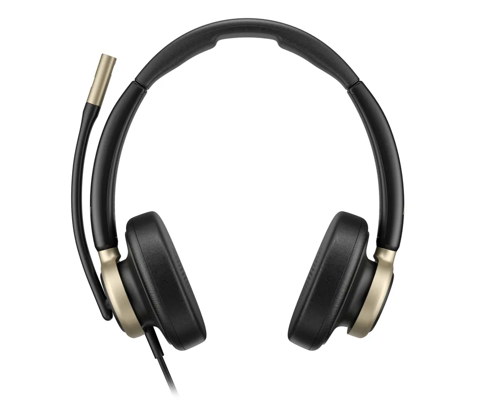 Poly Mission 820 kabelgebundene USB-C Headset mit aktiver Geräuschunterdrückung