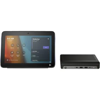 Terminal multimedia Poly Studio Base Kit G9 Plus i7-13700T 16GB DDR5 256GB SSD Windows 11 IoT Enterprise