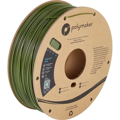 Filament ASA Polymaker PF01009 Grün 1,75 mm 1 kg Hohe Widerstandsfähigkeit