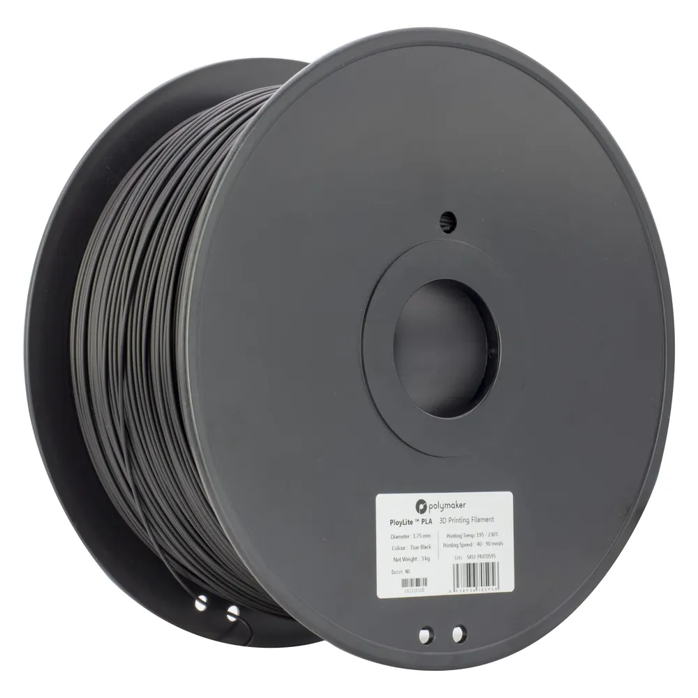 Filament PLA Polymaker PA02037 Schwarz 1