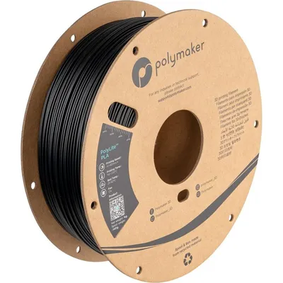 Filament PLA Polymaker PA02037 Schwarz 1,75 mm 3 kg Hohe Qualität