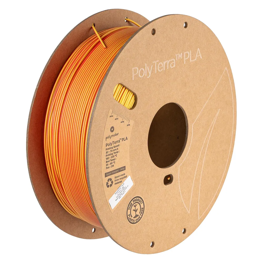 Polymaker PolyLite Silk PLA Dual Color (PLA, 1.75 mm, 1000 g)