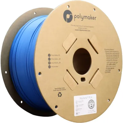 Filament PLA Polymaker PolyTerra PA04011 Blau 1,75 mm Umweltfreundlich Robust