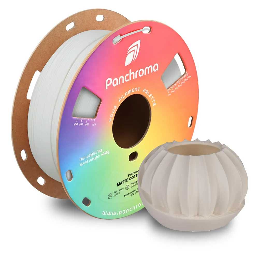 Filament PLA Polymaker Panchroma Matte Weiß 1