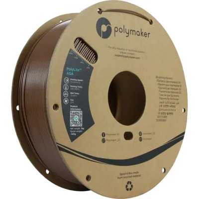 Filament ASA Polymaker PF01032 Braun 1,75 mm UV-beständig Wetterfest