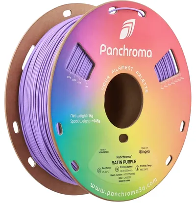 POLYMAKER 3D Filament PLA MATTE, 1 kg, lila, 1,75 mm