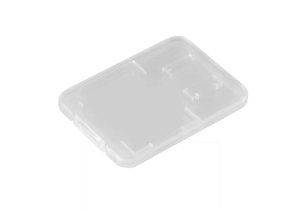 Poppstar Speicherkartenhüllen Aufbewahrungsbox für SD MMC Micro SD-Karte (1 Stück, Modell 2017)