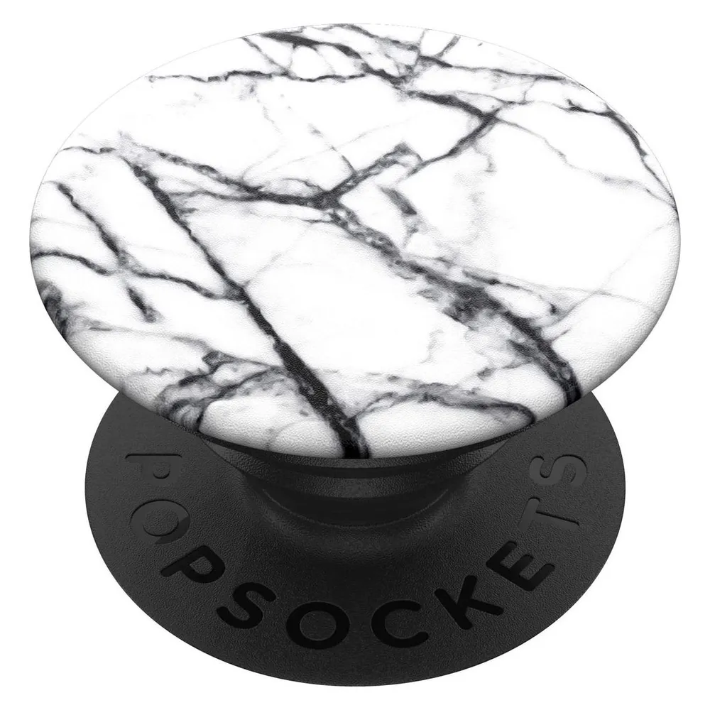 PopSockets Dove White Marble