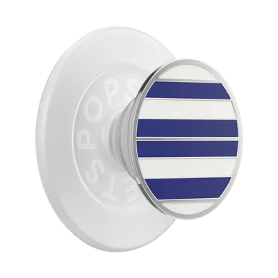 Enamel Nautical Stripe Handyhalterung