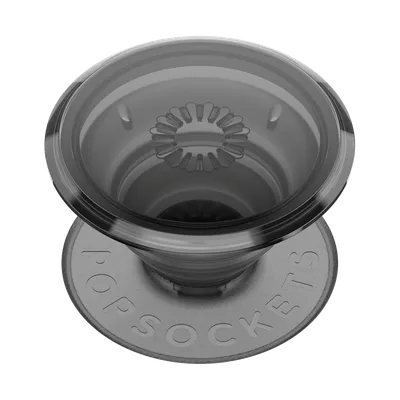 PopGrip Transluscent Black Clear PC