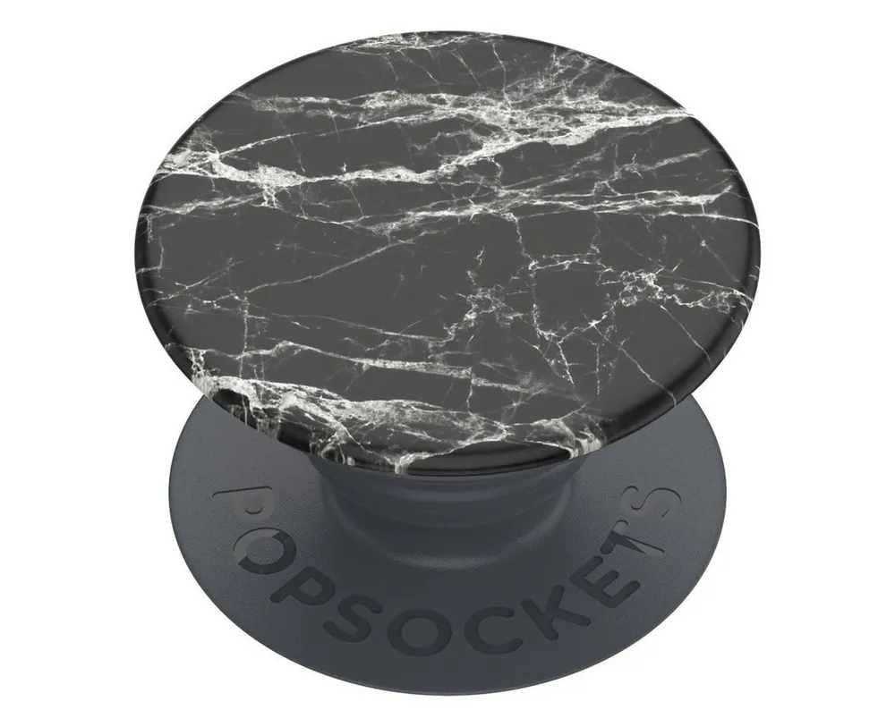 Popsockets Popsockets PopGrip Basic - Black Modern Marble